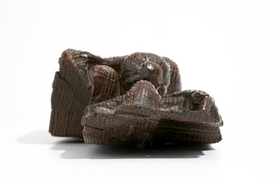 A bystander, retable fragment, oak, Antwerp, 16th C.