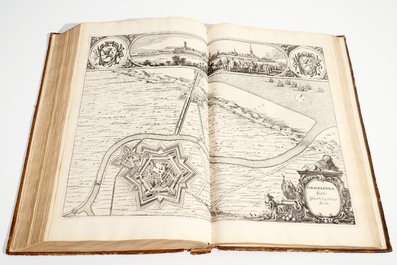 Verheerlykt Vlaandre, Flandria Illustrata, three parts in two volumes, Anthoni Sanderus, 1735