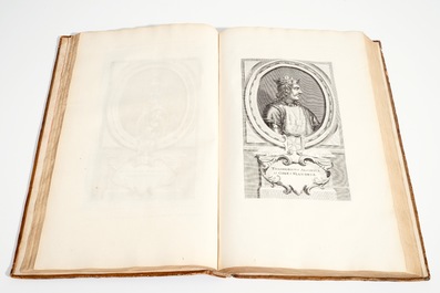 Verheerlykt Vlaandre, Flandria Illustrata, drie delen in twee volumes, Anthoni Sanderus, 1735