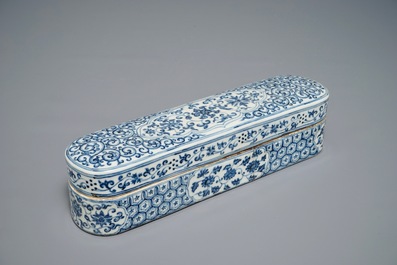 19-20世纪 青花文具瓷盒