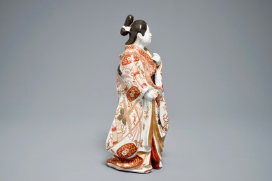十七到十八世纪 日本 人物摆件瓷
