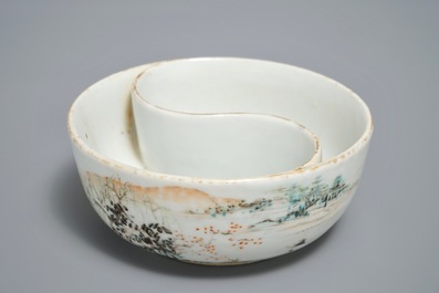 19-20世纪 浅绛彩瓷碗