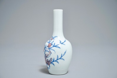 19-20世纪 康熙 蓝白瓷瓶