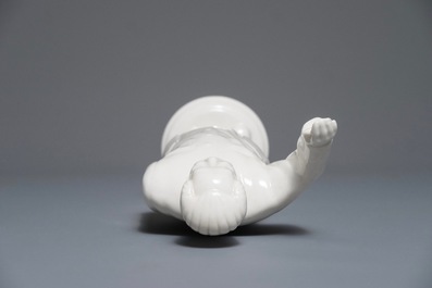 Une grande figure de Mao Zedong saluant, Chine, 2&egrave;me moiti&eacute; du 20&egrave;me