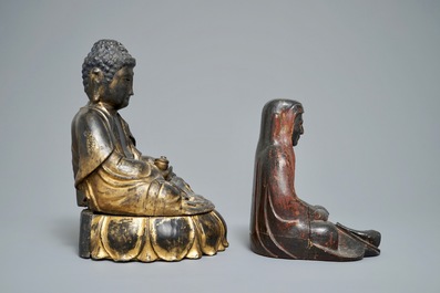 19世纪 韩国 人物座像