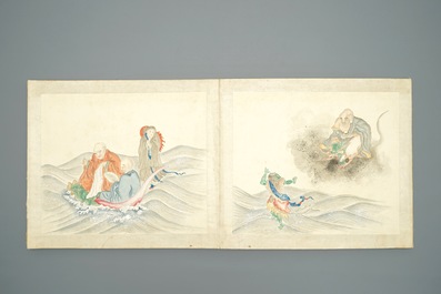 A Chinese album of drawings, 19/20th C.