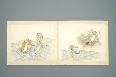 A Chinese album of drawings, 19/20th C.