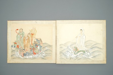 A Chinese album of drawings, 19/20th C.