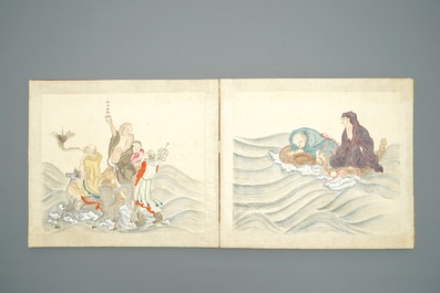 A Chinese album of drawings, 19/20th C.