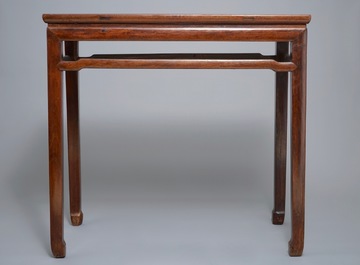 A Chinese huanghuali side table (tiaozhuo), Ming, 17th C.