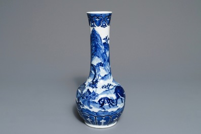 十九世纪   青花瓷瓶