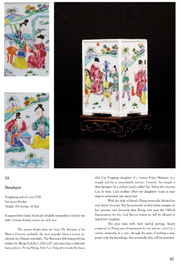 Twee vierkante Chinese famille rose penselenbekers met onsterfelijken, Yongzheng