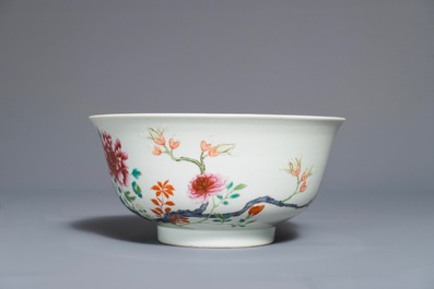 19-20世纪 道光 花卉瓷碗