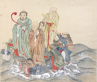 Een Chinees album met tekeningen, 19/20e eeuw