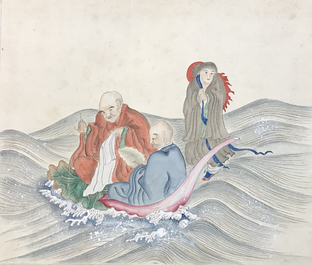 A Chinese album of drawings, 19/20th C.