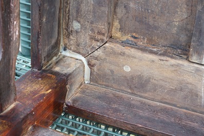 A Chinese huanghuali side table (tiaozhuo), Ming, 17th C.