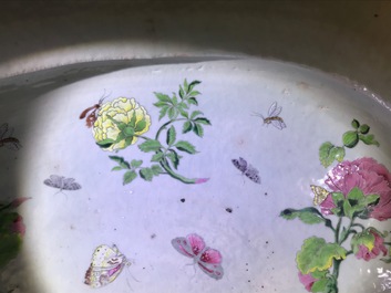乾隆 1740 粉彩花卉纹瓷罐普隆克以后