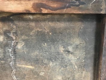 Une table d'appoint (tiaozhuo) en bois huanghuali, Chine, Ming, 17&egrave;me