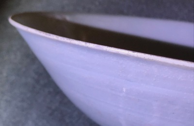 宋和明 青白窑花卉纹瓷碗