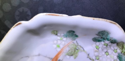 Un lot en porcelaine de Chine qianjiang cai, marques de Xu Shanqin et Ren Huanzhang, 19/20&egrave;me