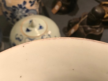 19-20世纪 粉彩瓷瓶 青花瓷瓶 四件