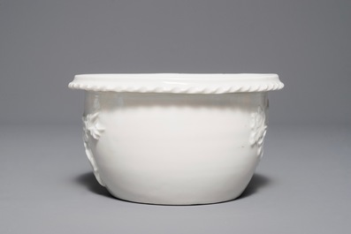 A Chinese Dehua blanc de Chine jardini&egrave;re with applied design, Transitional period