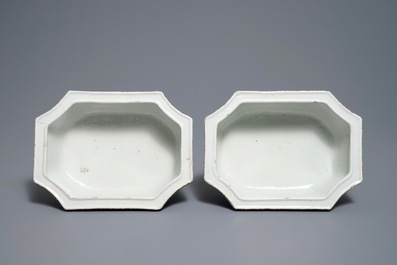 Een paar Chinese qianjiang cai jardini&egrave;res, 19/20e eeuw