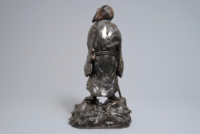 Une figure de Li Tieguai en bronze, Chine, 18/19&egrave;me