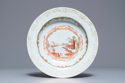 Un lot vari&eacute; en porcelaine de Chine famille rose, Yongzheng/Qianlong