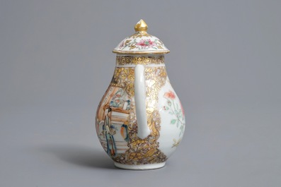 Un cremier en porcelaine de Chine famille rose, Yongzheng