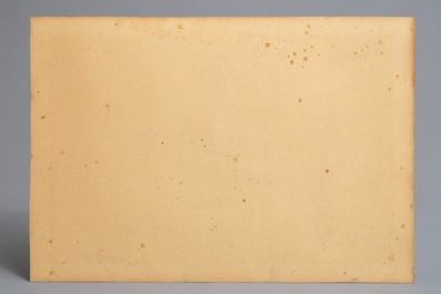 Sadji (Sha Qi, Sha Yinnian) (1914-2005), A galloping horse, ink on paper, signed lower left