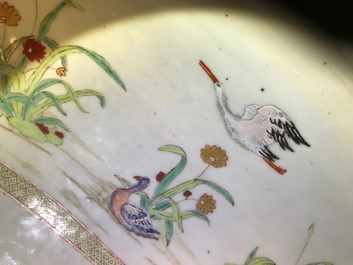 Un bassin en porcelaine de Chine famille rose d&rsquo;apr&egrave;s Pronk, Qianlong, vers 1740