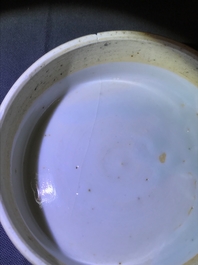 A pair of Chinese Imari style ginger jars and covers, Kangxi