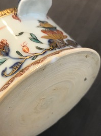 Drie ronde Chinese dekselterrines van het servies van Koning Lodewijk XV van Frankrijk, Yongzheng, ca. 1732