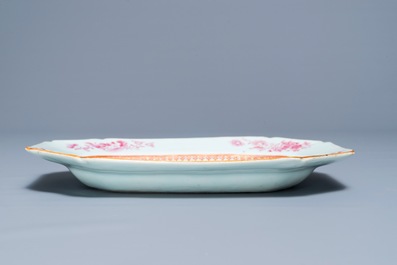 Un lot vari&eacute; en porcelaine de Chine famille rose, Yongzheng/Qianlong