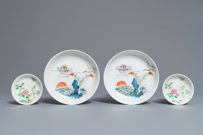 A varied collection of Chinese porcelain, 19th C. and Republic