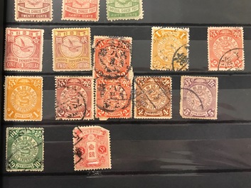 Une collection de timbres chinoises, 19/20&egrave;me