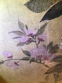 Yun Shouping (1633&ndash;1690): Flower branches, ink and colour on paper, 17th C.