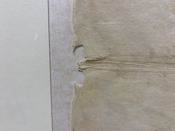 Kondo Harumasa (Japan, 19th C.): Three dancing boys, watercolour and ink on paper, Edo, 19th C.