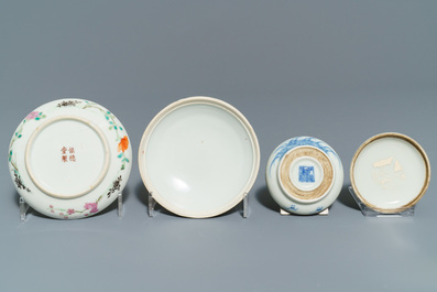 Een collectie divers Chinees porselein, 18/20e eeuw