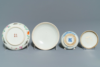 A varied collection of Chinese porcelain, 18/20th C.