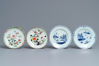 A varied collection of Chinese porcelain, Wanli and later