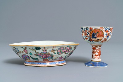 Een gevarieerde collectie Chinees porselein, Wanli en later