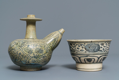 A collection of blue and white Annamese wares, incl. Hoi An Hoard, Vietnam, 14/15th C.