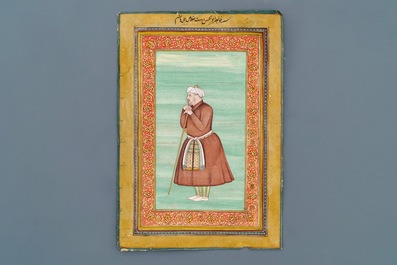 Seven Islamic and Persian miniature paintings on paper, 19/20th C.