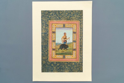 Zeven Islamitische en Perzische miniaturen, 19/20e eeuw