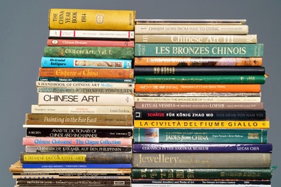 68 livres sur les aspects divers de l'art chinois,
