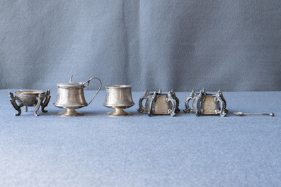 A varied collection of Chinese silver, 19/20th C.