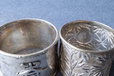 A varied collection of Chinese silver, 19/20th C.