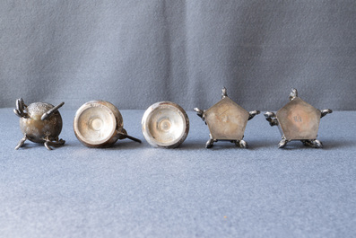 A varied collection of Chinese silver, 19/20th C.